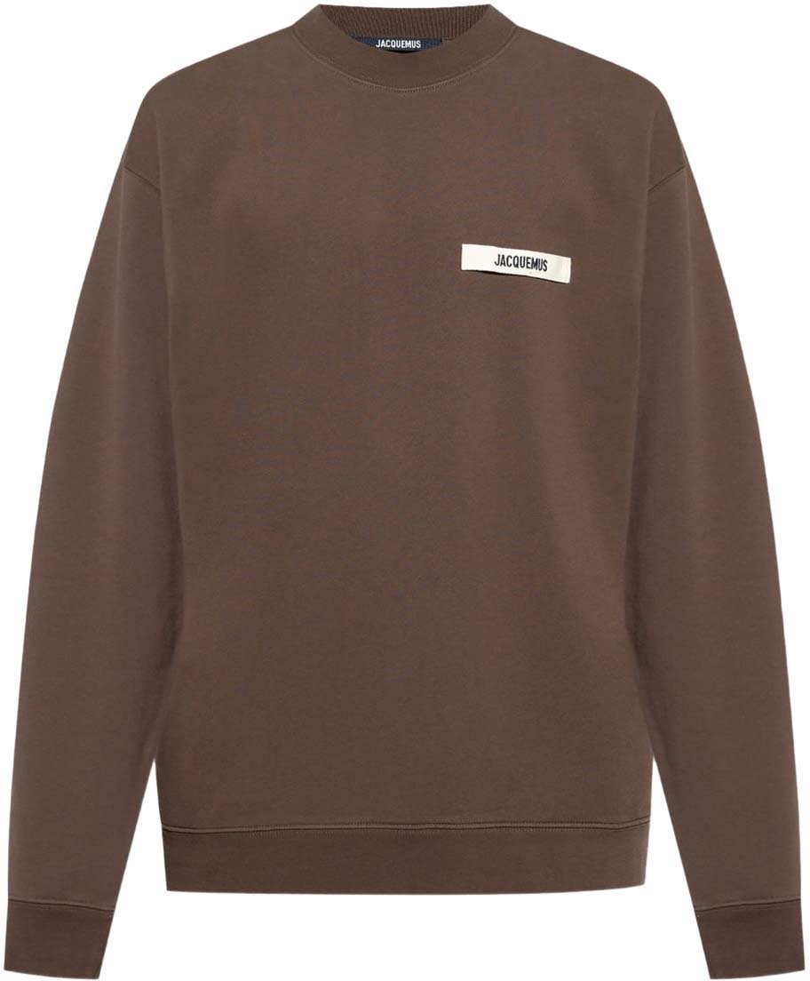 Jacquemus Sweaters Dark Brown Bruin