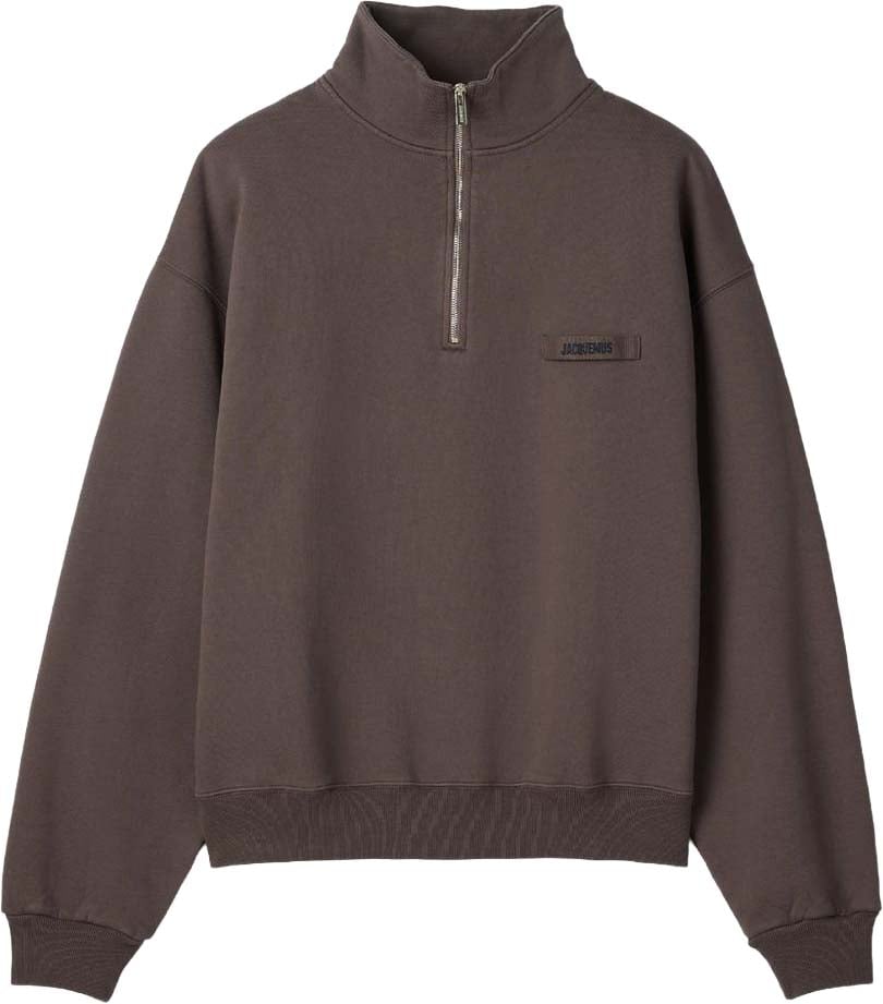 Jacquemus Sweaters Brown Taupe