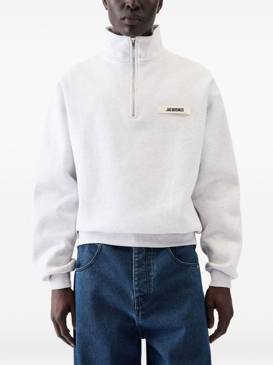 Jacquemus Sweaters Grey Lichtgrijs