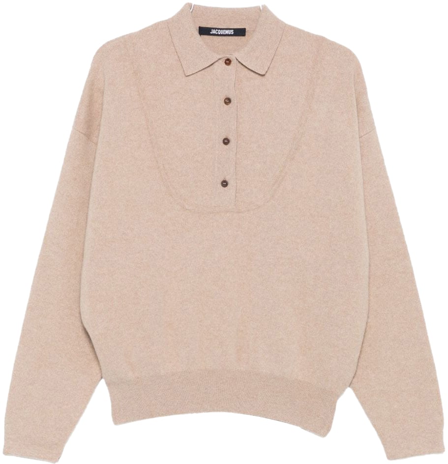 Jacquemus Sweaters Beige Beige