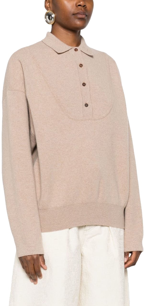 Jacquemus Sweaters Beige Beige