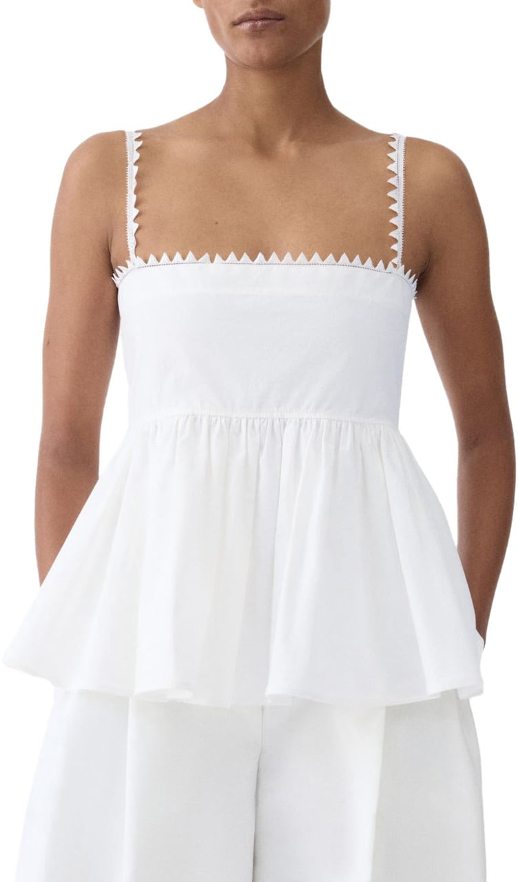 Jacquemus Top White Wit