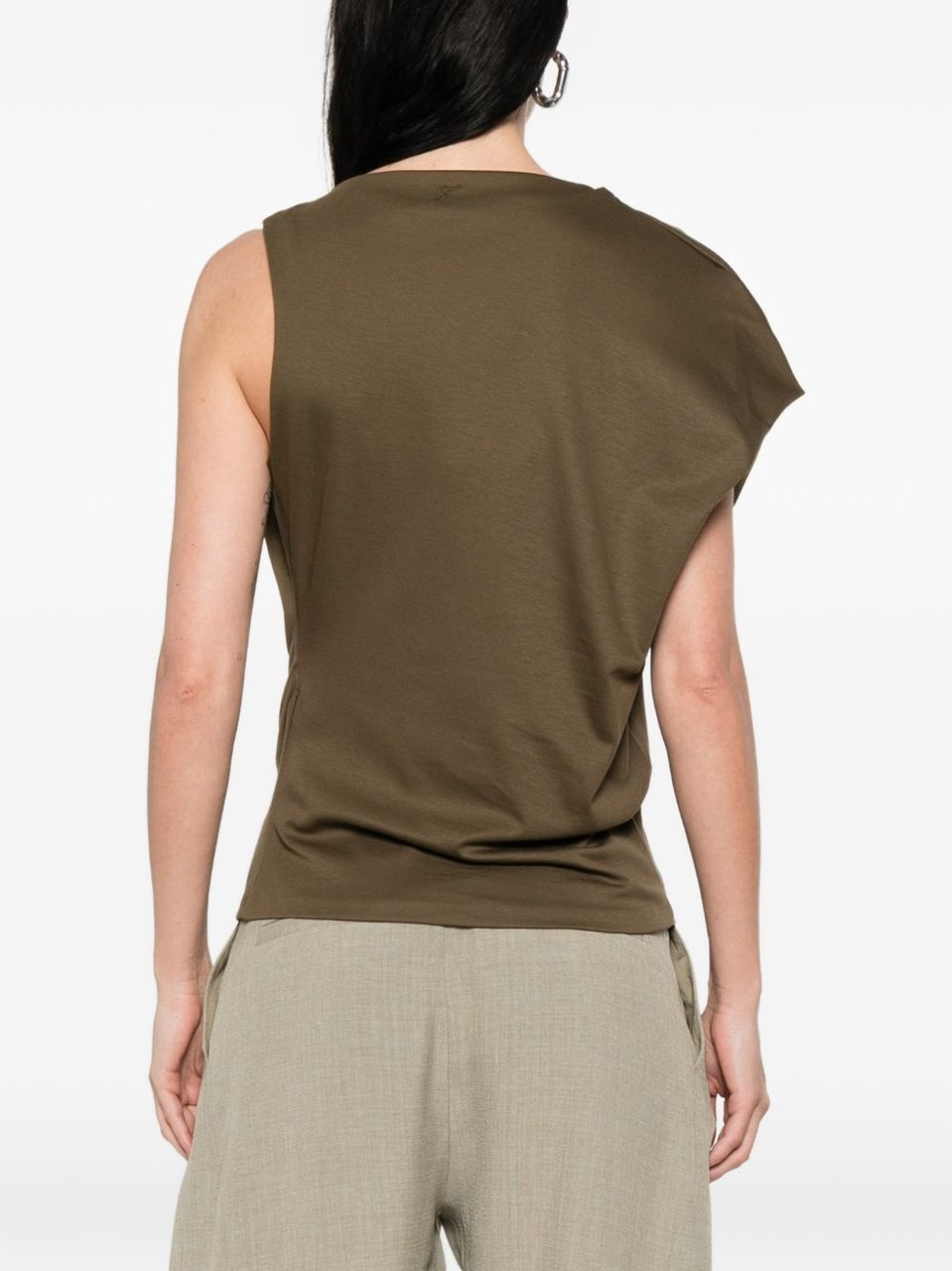 Jacquemus Top Dark Khaki Bruin