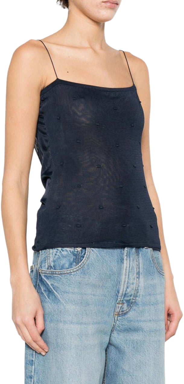 Jacquemus Top Blue Blauw