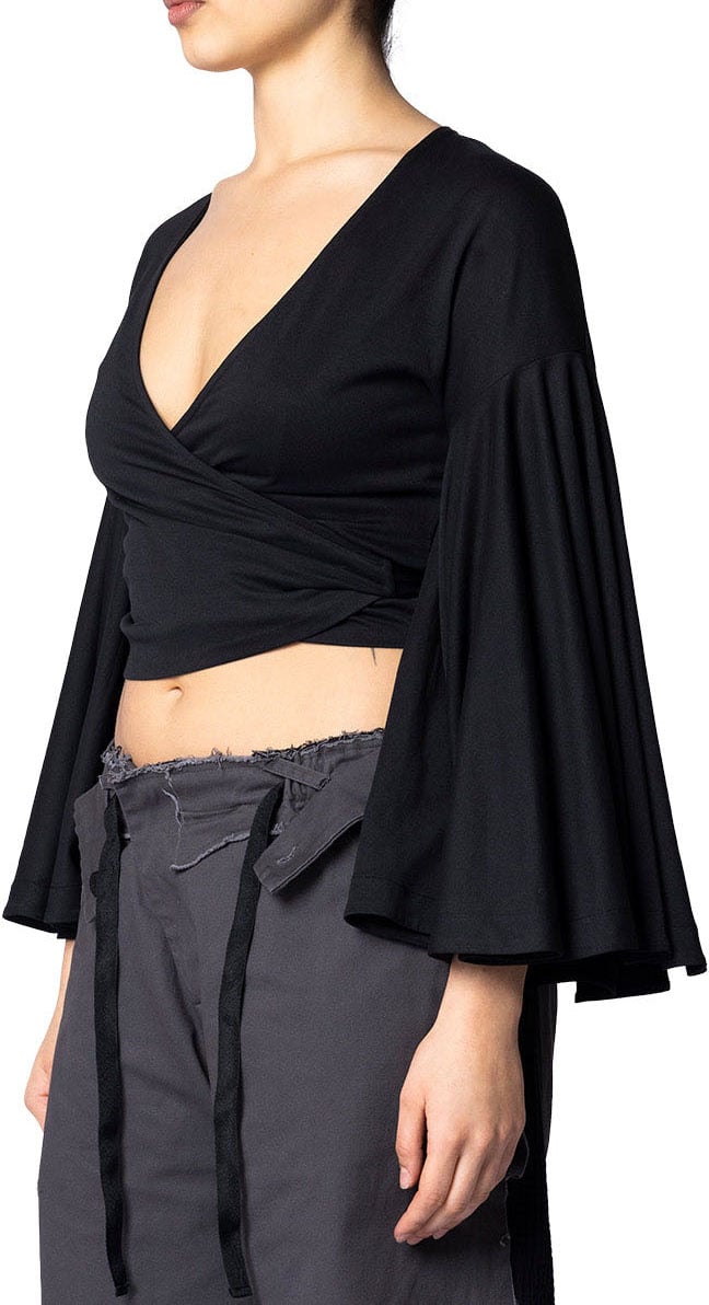 Jacquemus LE CACHE COEUR VENTADOU BLACK Zwart