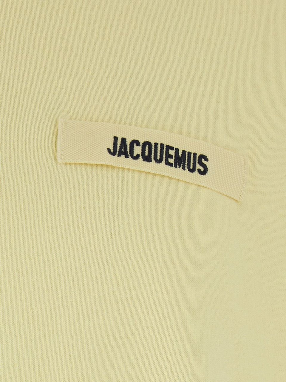 Jacquemus T-Shirts And Polos Pale Yellow Geel