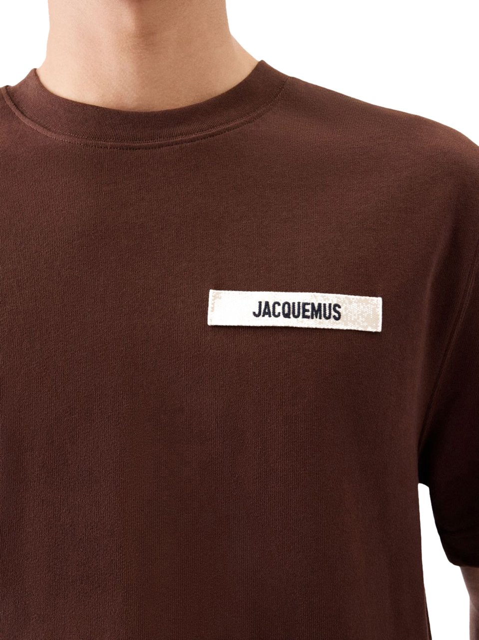 Jacquemus T-Shirts And Polos Dark Brown Bruin