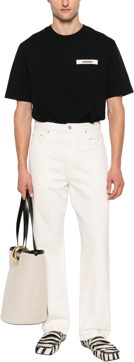 Jacquemus T-Shirts And Polos Black Zwart