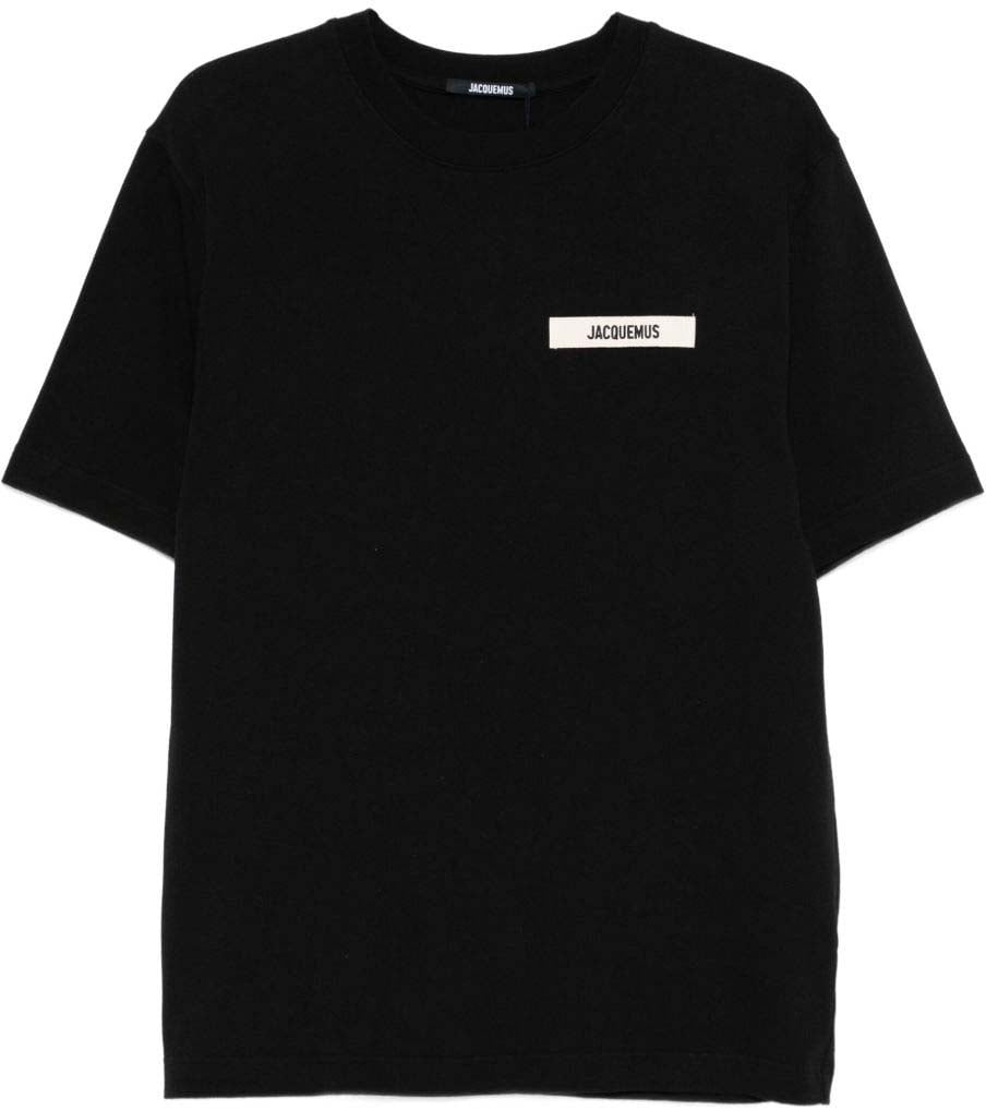 Jacquemus T-Shirts And Polos Black Zwart