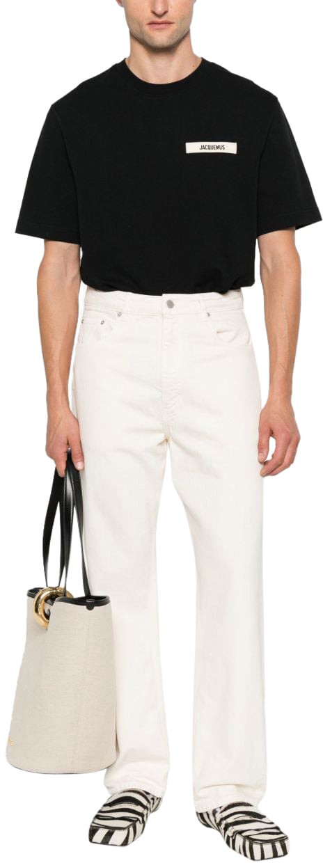 Jacquemus T-Shirts And Polos Black Zwart