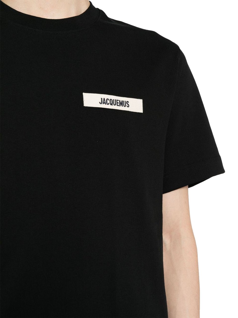 Jacquemus T-Shirts And Polos Black Zwart