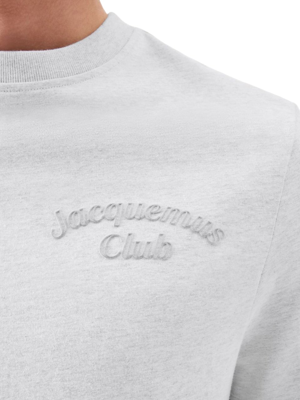 Jacquemus T-Shirts And Polos Grey Lichtgrijs