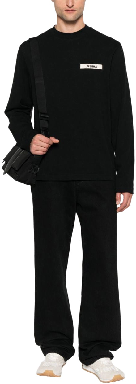 Jacquemus T-Shirts And Polos Black Zwart