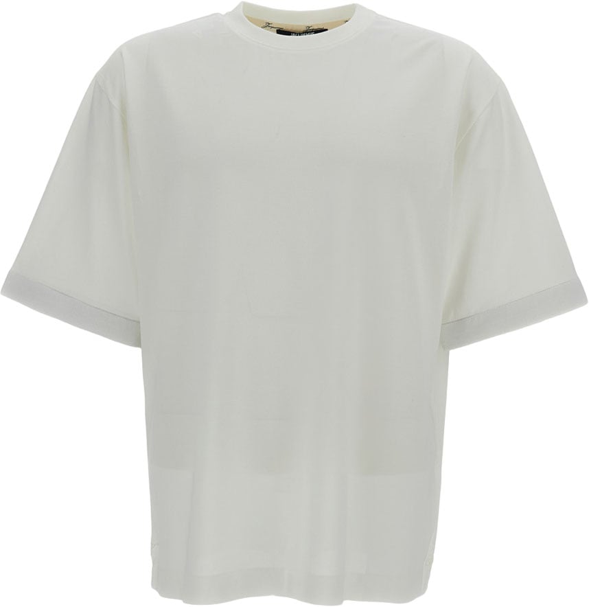 Jacquemus White The Rond Carre T-Shirts Wit