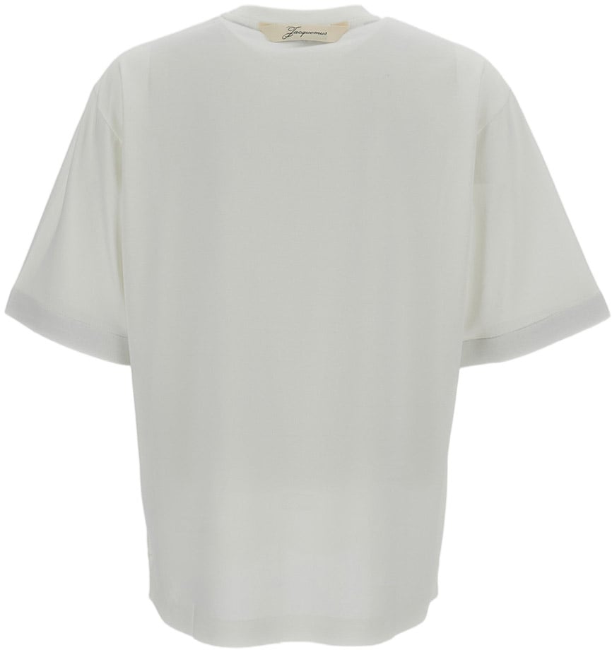 Jacquemus White The Rond Carre T-Shirts Wit