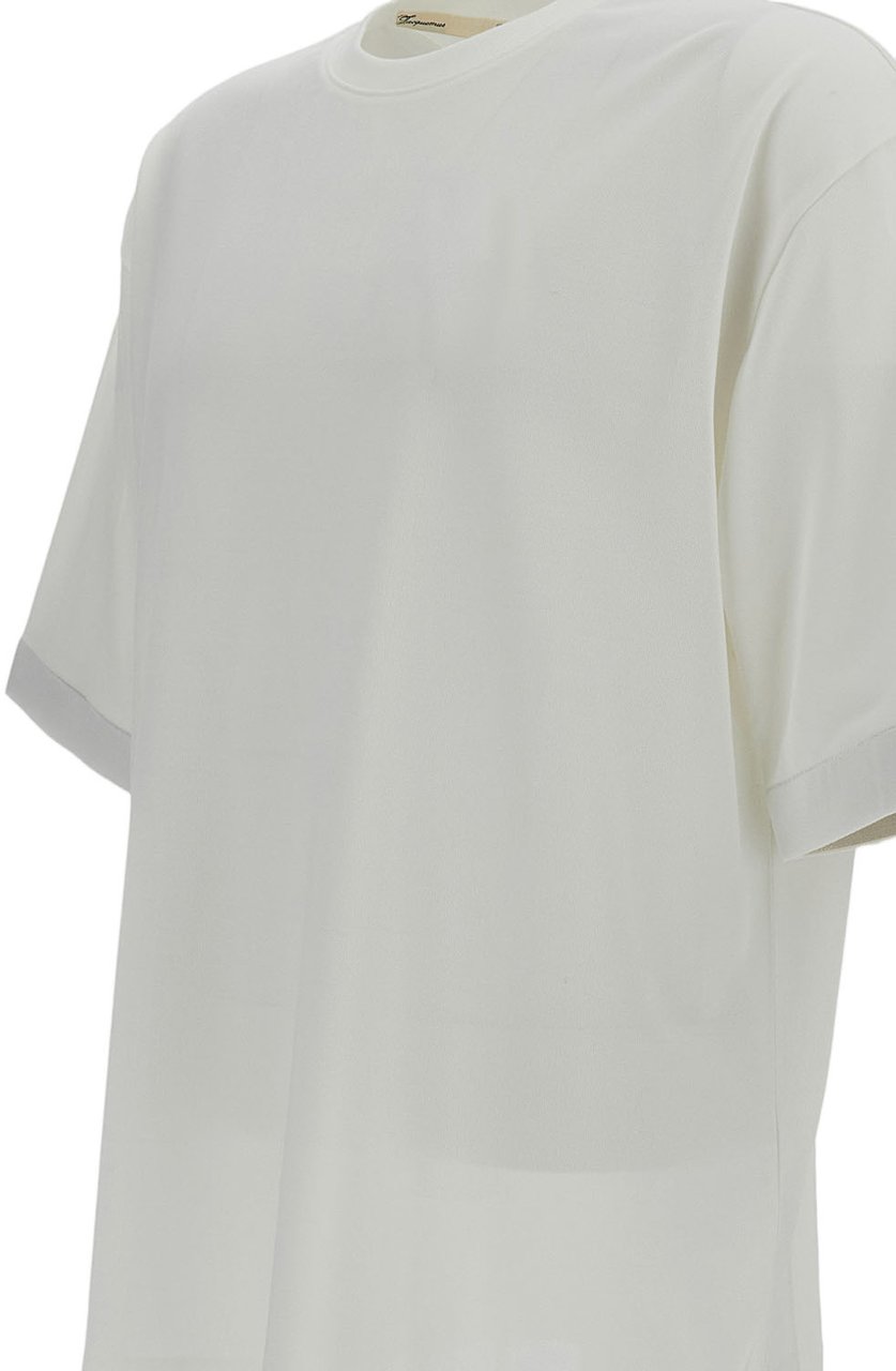 Jacquemus White The Rond Carre T-Shirts Wit