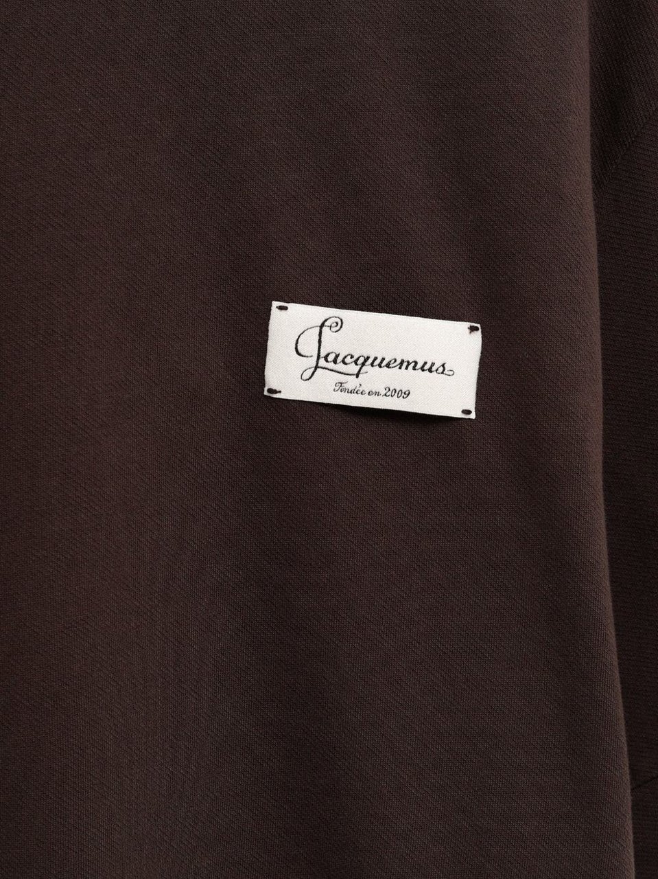 Jacquemus T-Shirts And Polos Dark Brown Bruin