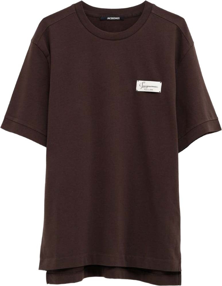 Jacquemus T-Shirts And Polos Dark Brown Bruin