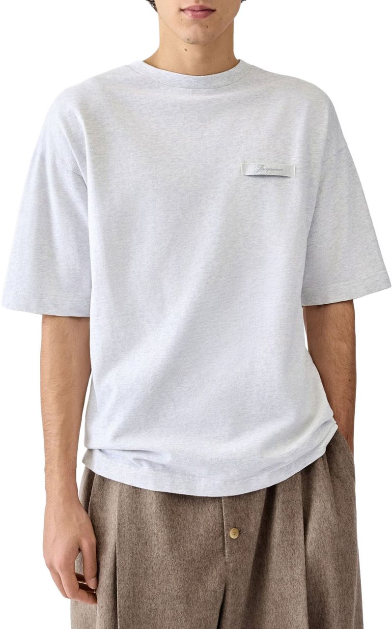 Jacquemus T-Shirts And Polos Grey Lichtgrijs