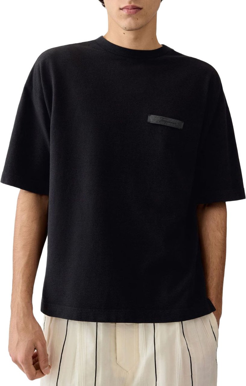 Jacquemus T-Shirts And Polos Dark Grey Donkergrijs
