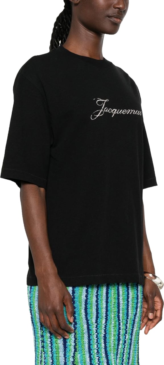 Jacquemus T-Shirts And Polos Black Zwart