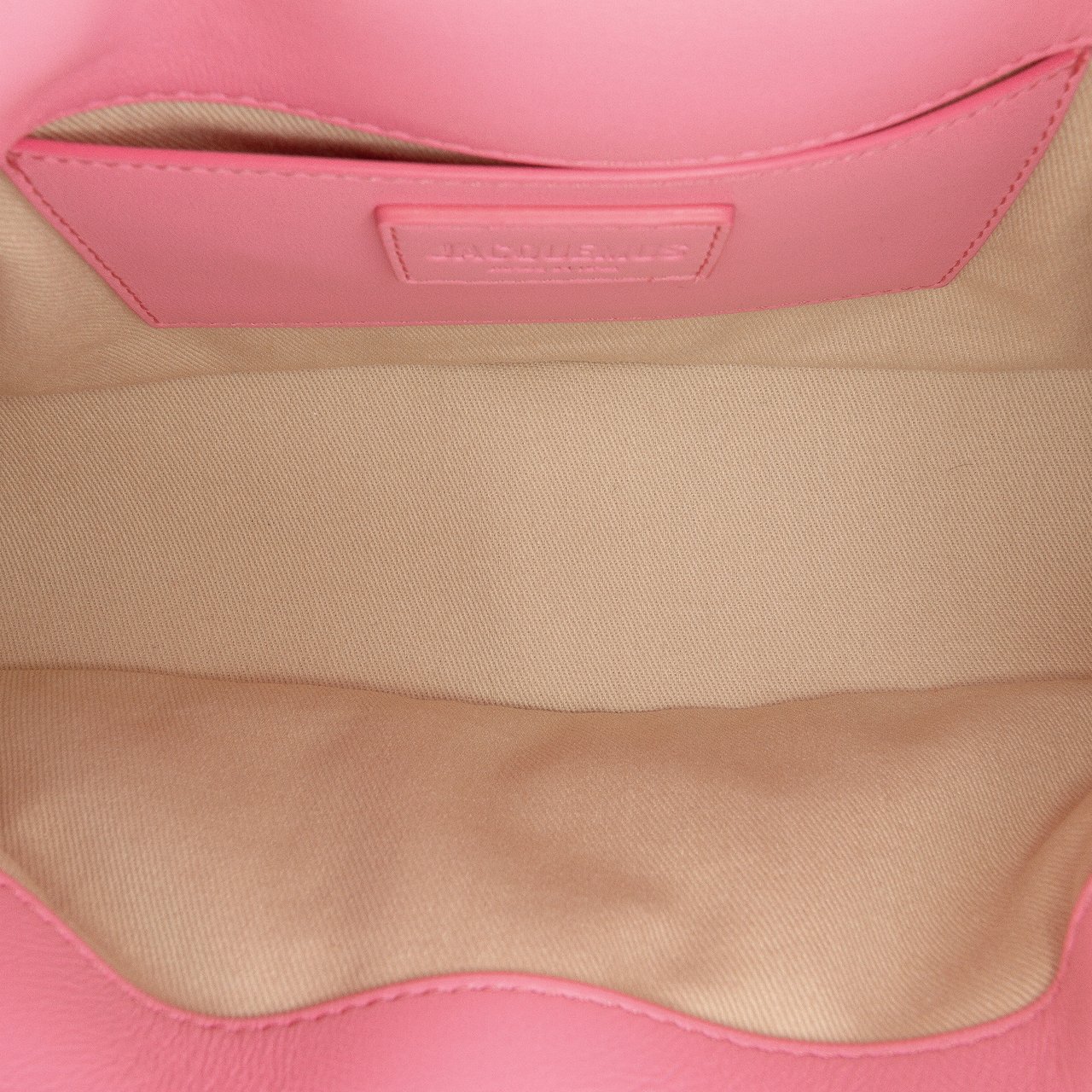 Jacquemus Padded Lambskin Le Bambimou Satchel Roze