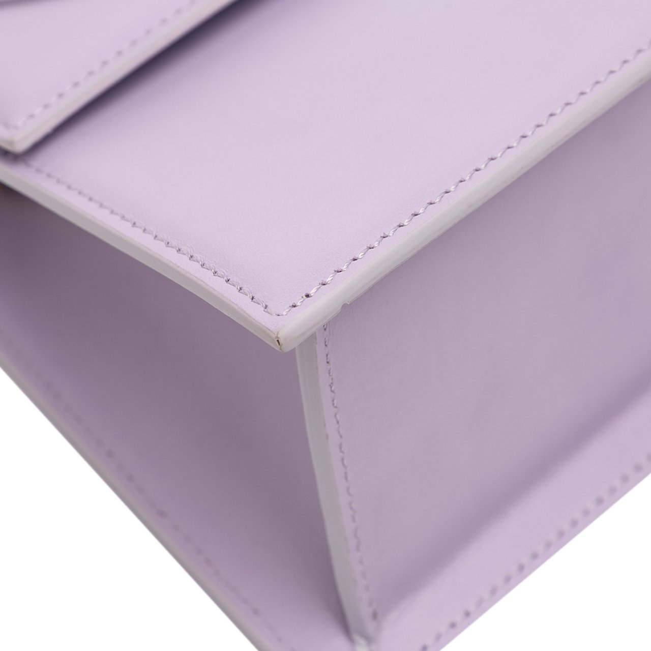 Jacquemus Smooth Calfskin Le Grand Chiquito Paars