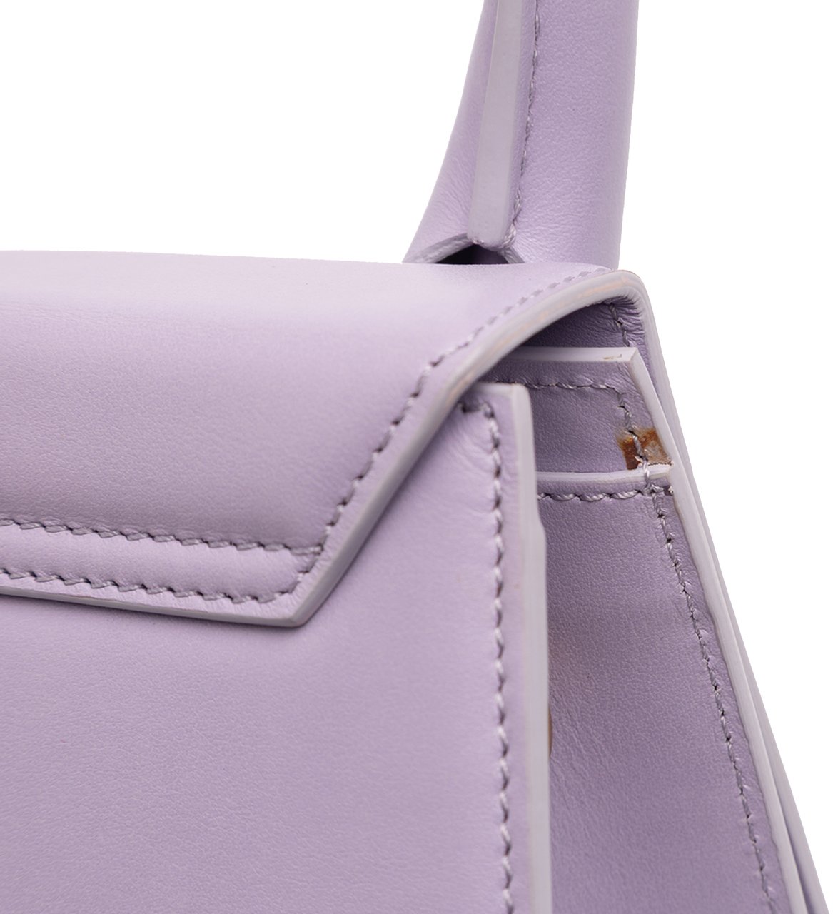 Jacquemus Smooth Calfskin Le Grand Chiquito Paars