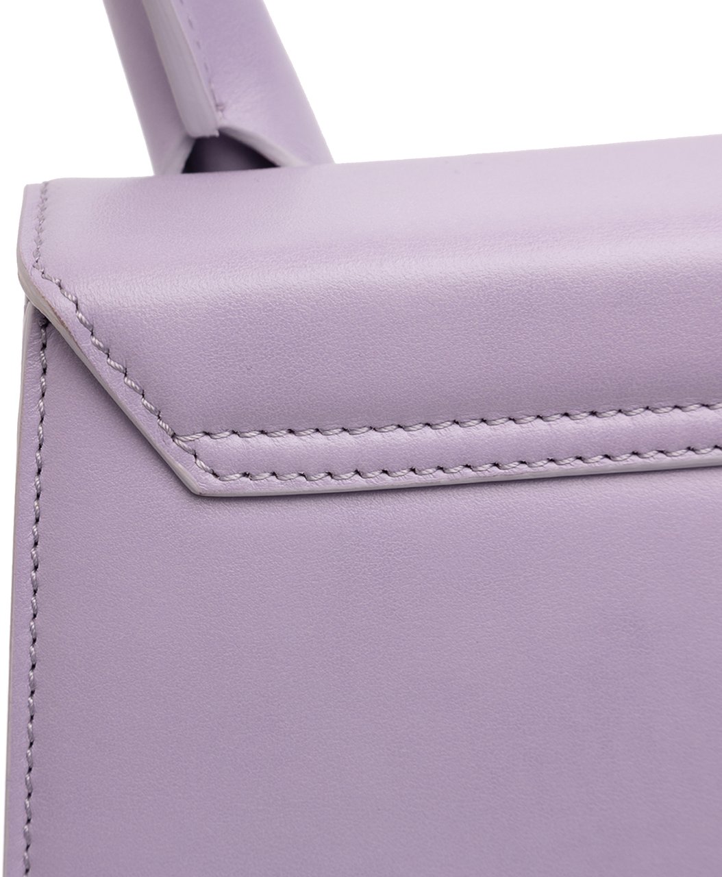 Jacquemus Smooth Calfskin Le Grand Chiquito Paars