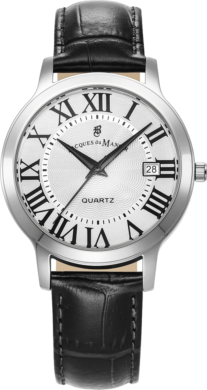 Jacques du Manoir Genesis Gents - Horloge - Zilver Zilver