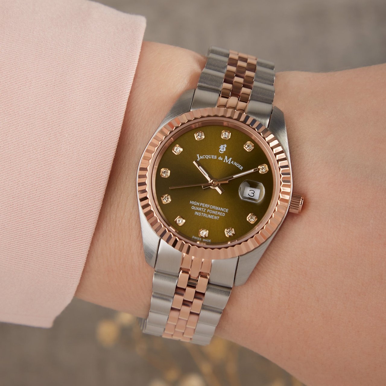 Jacques du Manoir Inspiration - Horloge - Geel Divers