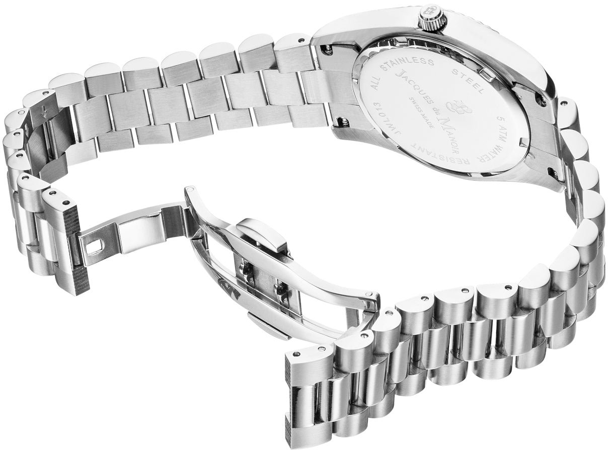 Jacques du Manoir Inspiration - Horloge - Blauw Divers