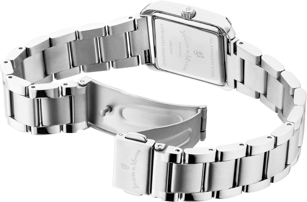 Jacques du Manoir Emily - Horloge - Zilver Divers