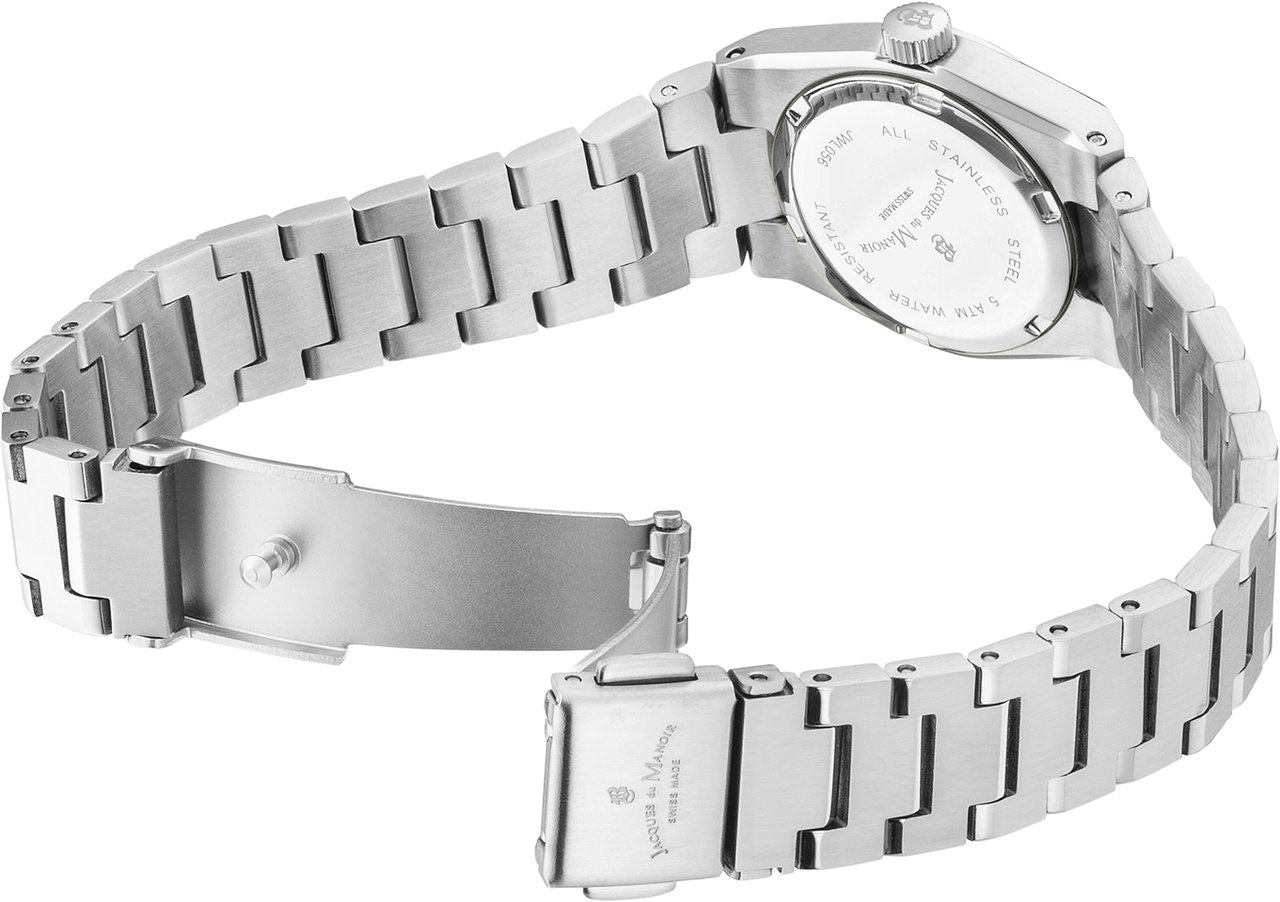 Jacques du Manoir Horizon - Horloge - Blauw Divers