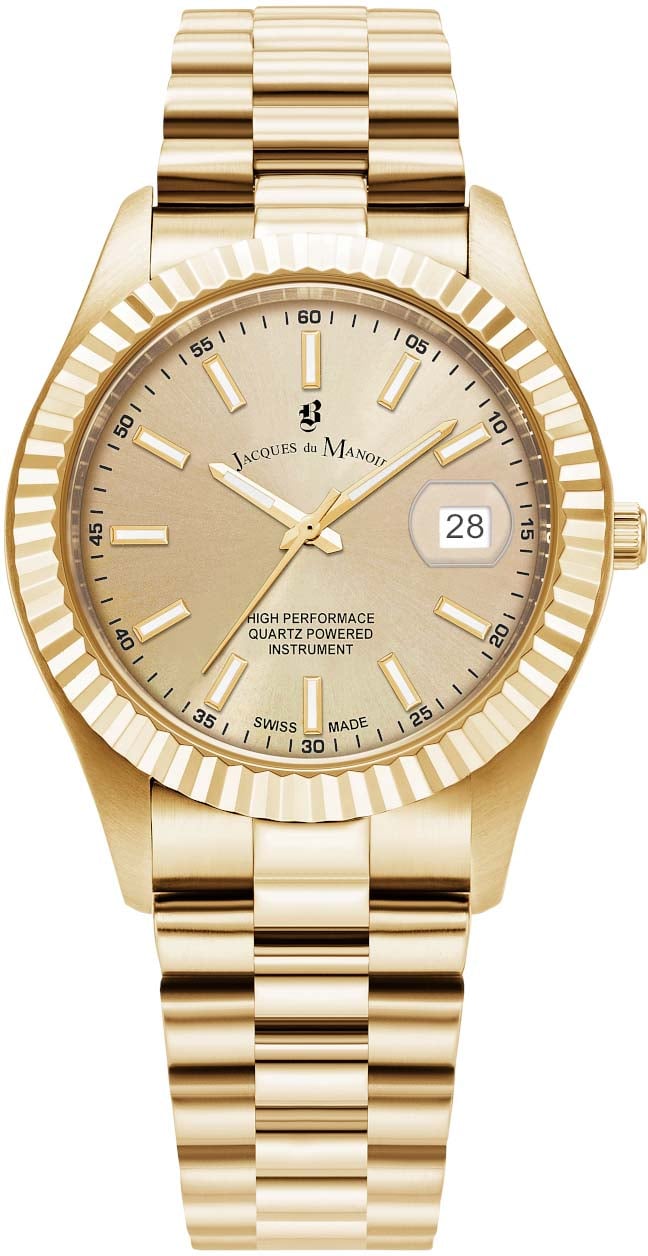 Jacques du Manoir Inspiration Business Horloge Goud