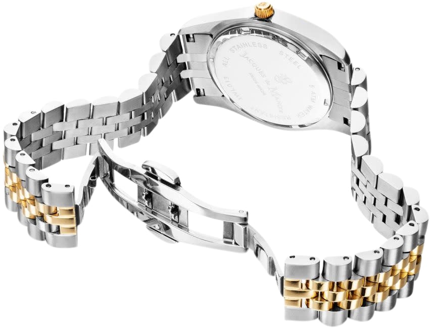 Jacques du Manoir Jacques du Manoir Horloge JWL01801 Inspiration Staal Bi-color Quartz Swiss Made 34mm Divers