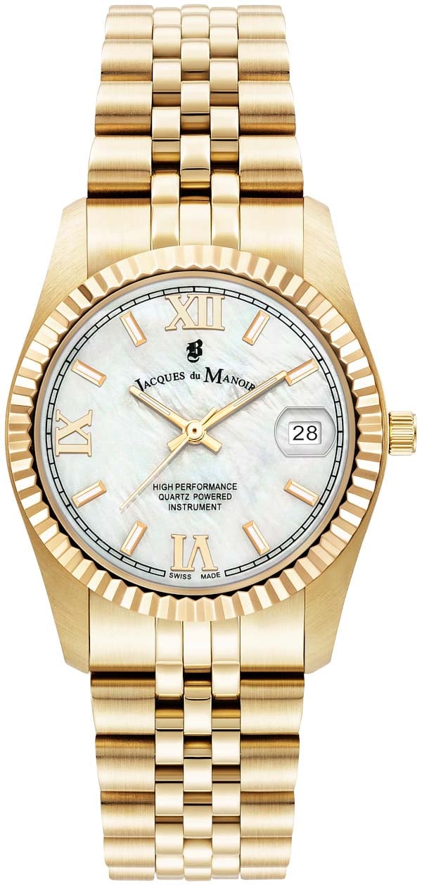 Jacques du Manoir Inspiration Prestige Horloge Goud