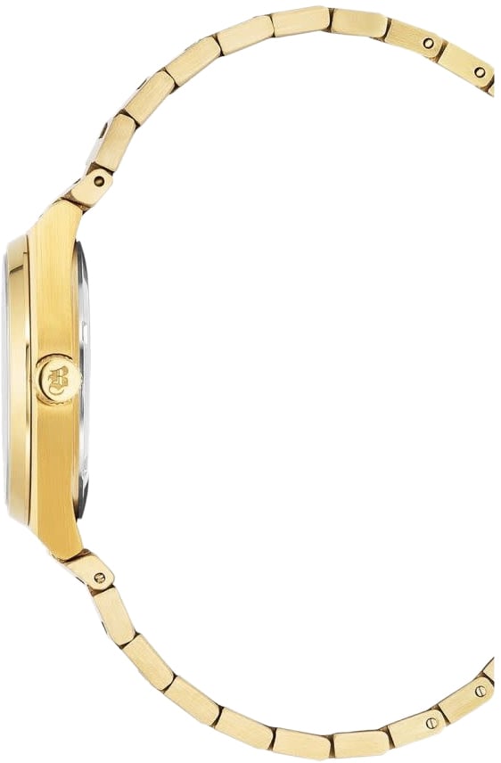 Jacques du Manoir Jacques du Manoir Horloge JWL03604 Horizon Staal met Geelgouden Plating Quartz Swiss Made met Zwarte Wijzerplaat 31mm Divers
