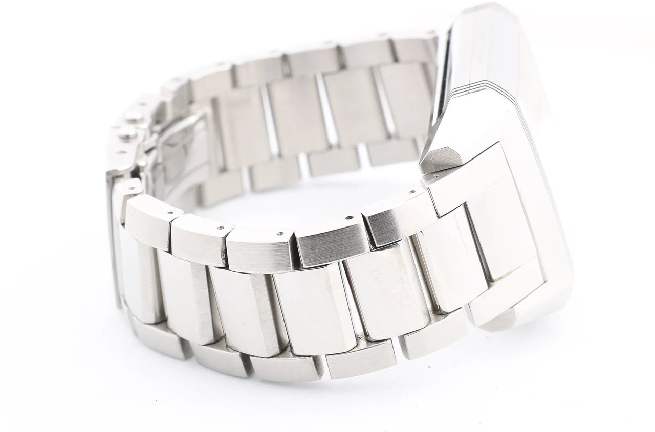 Jaeger-LeCoultre Jaeger-LeCoultre Reverso Q 7008120 SS SS AT Silver-Face Watch Zilver