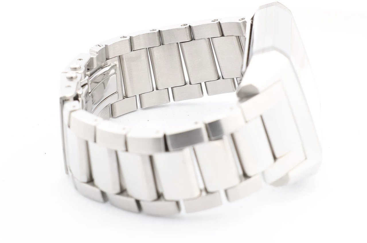 Jaeger-LeCoultre Jaeger-LeCoultre Reverso Q 7008120 SS SS AT Silver-Face Watch Zilver