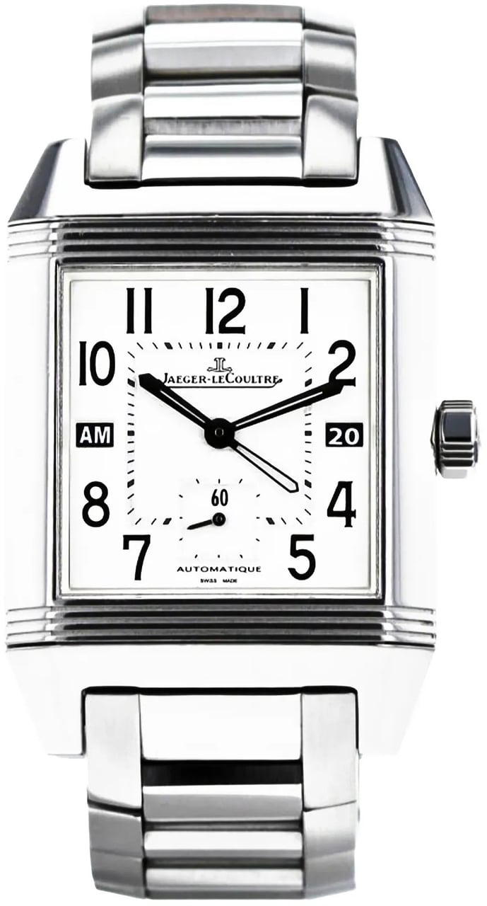 Jaeger-LeCoultre Jaeger-LeCoultre Reverso Q 7008120 SS SS AT Silver-Face Watch Zilver