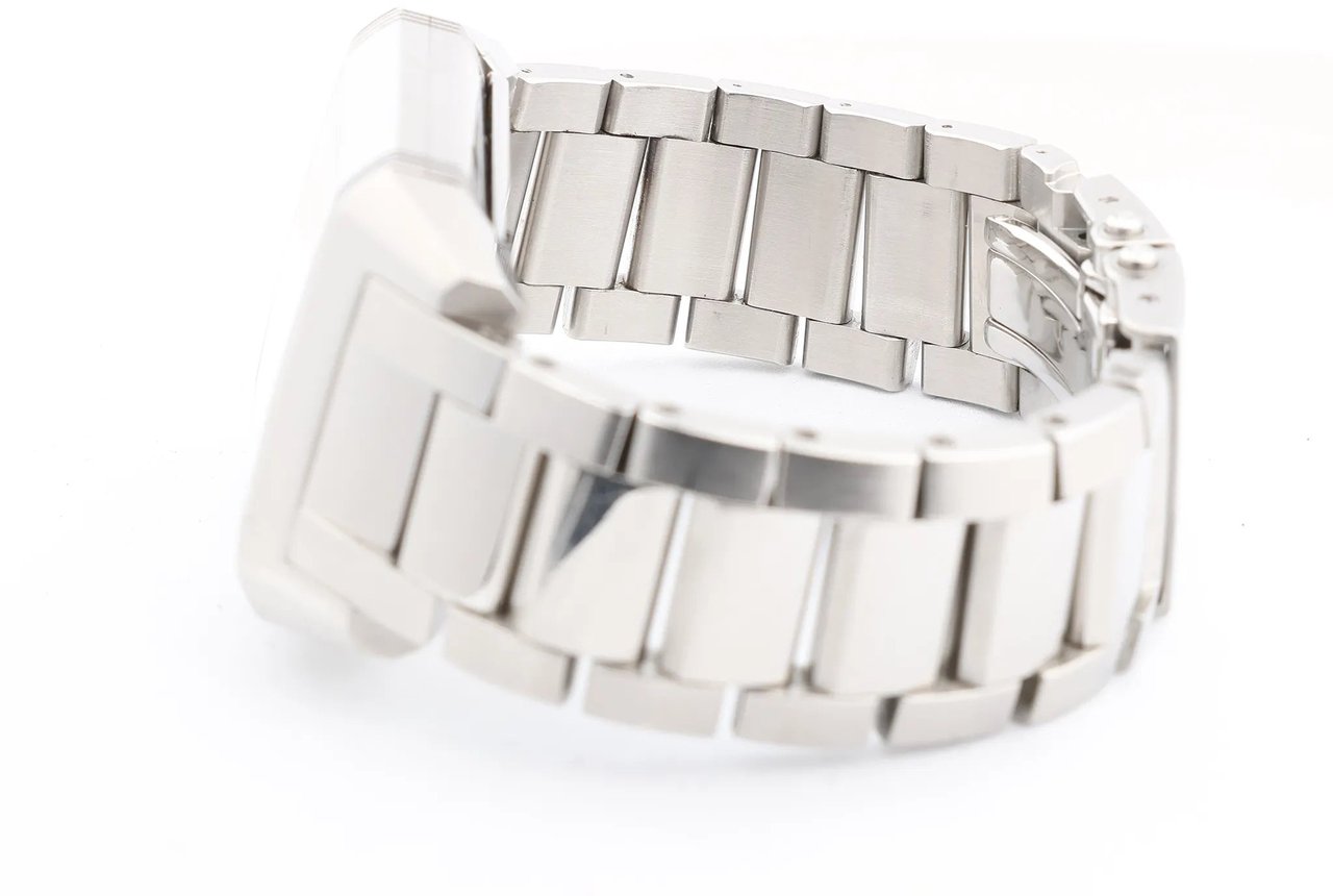 Jaeger-LeCoultre Jaeger-LeCoultre Reverso Q 7008120 SS SS AT Silver-Face Watch Zilver