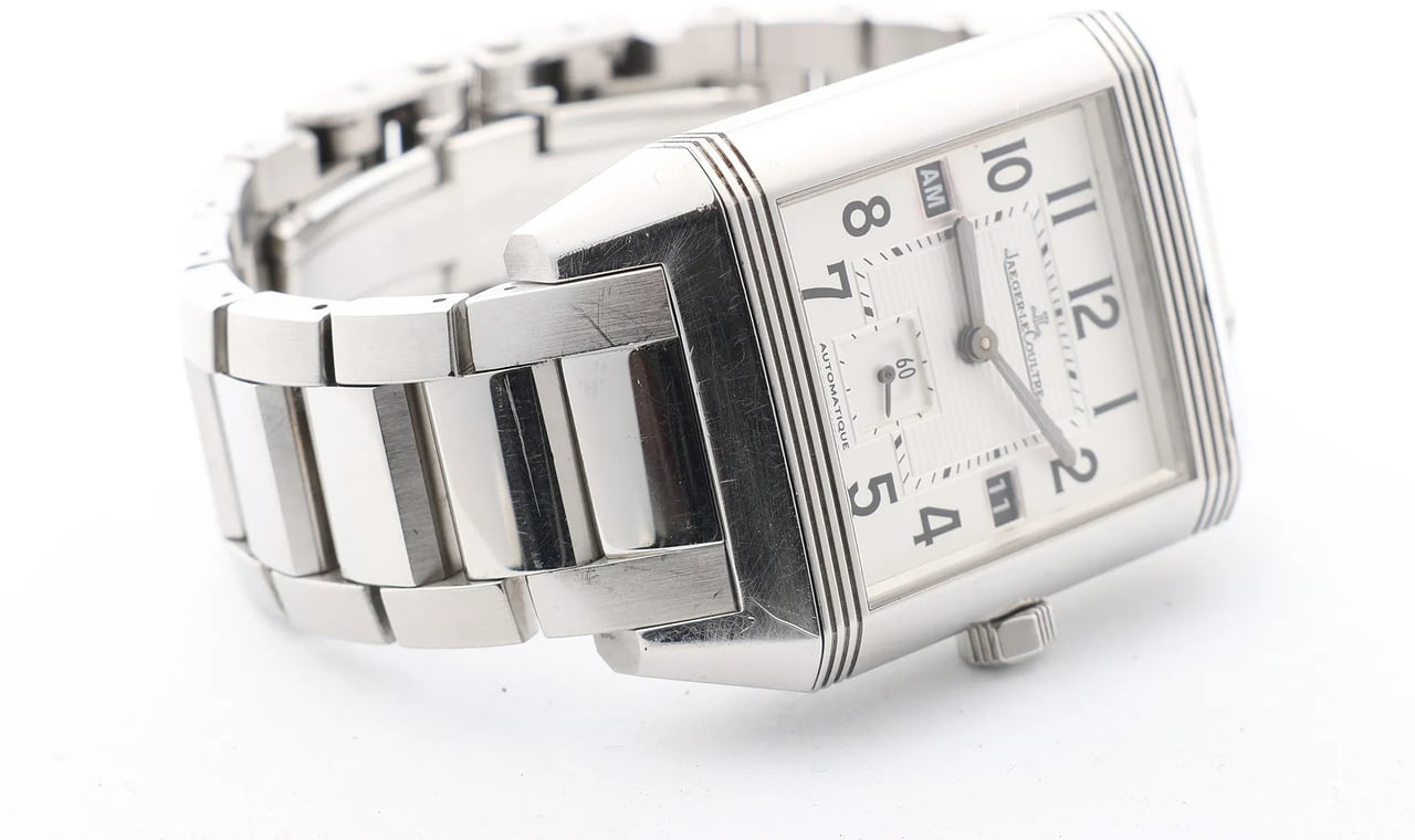 Jaeger-LeCoultre Jaeger-LeCoultre Reverso Q 7008120 SS SS AT Silver-Face Watch Zilver
