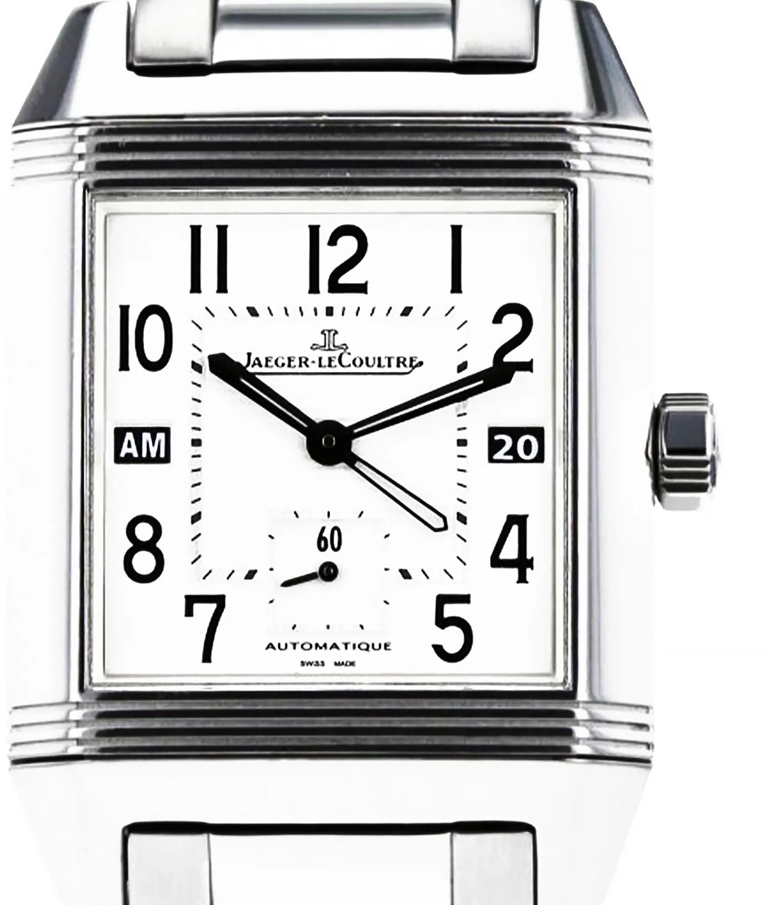 Jaeger-LeCoultre Jaeger-LeCoultre Reverso Q 7008120 SS SS AT Silver-Face Watch Zilver