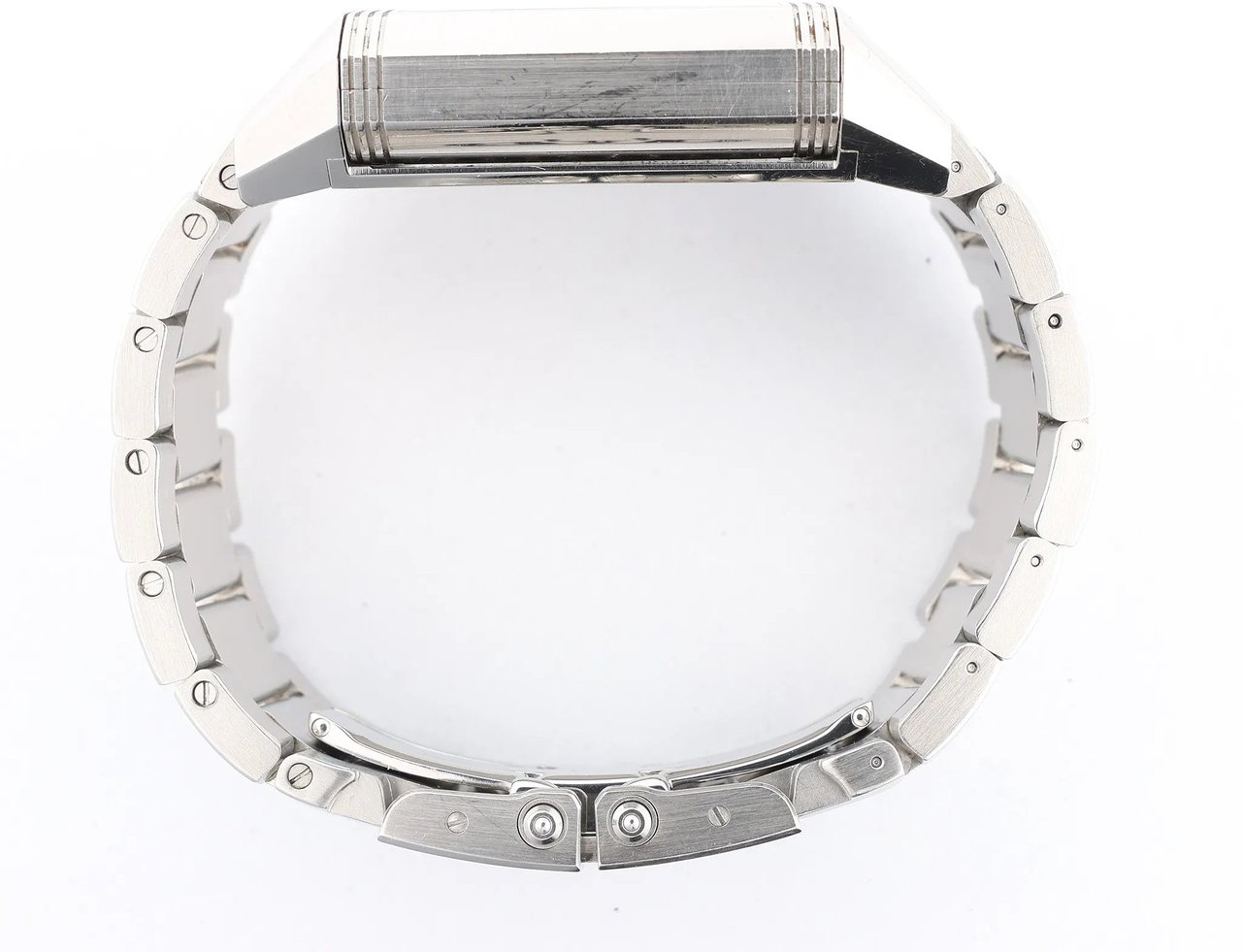 Jaeger-LeCoultre Jaeger-LeCoultre Reverso Q 7008120 SS SS AT Silver-Face Watch Zilver