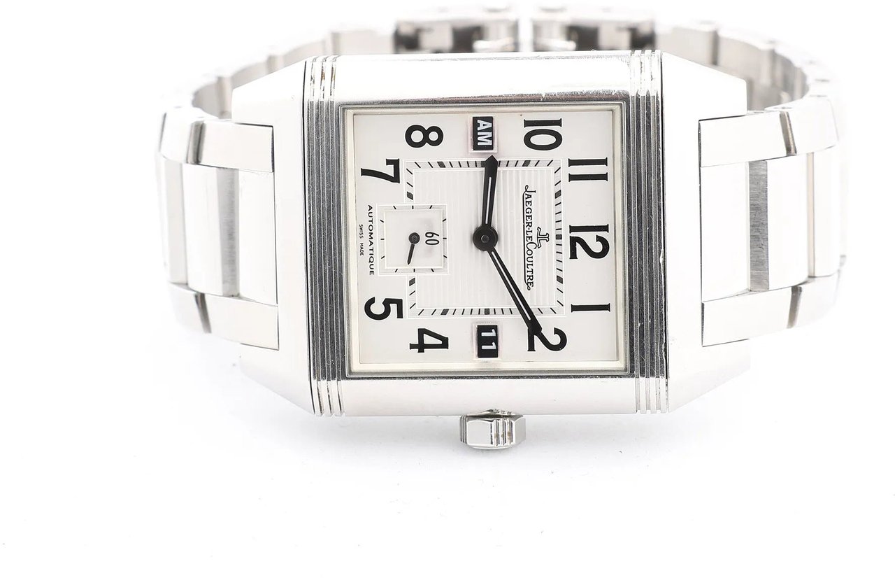Jaeger-LeCoultre Jaeger-LeCoultre Reverso Q 7008120 SS SS AT Silver-Face Watch Zilver