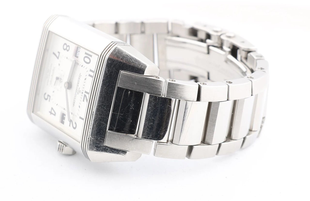Jaeger-LeCoultre Jaeger-LeCoultre Reverso Q 7008120 SS SS AT Silver-Face Watch Zilver