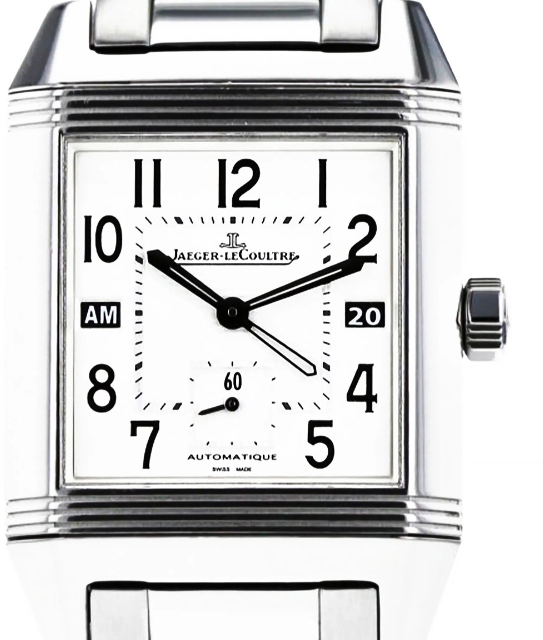 Jaeger-LeCoultre Jaeger-LeCoultre Reverso Q 7008120 SS SS AT Silver-Face Watch Zilver