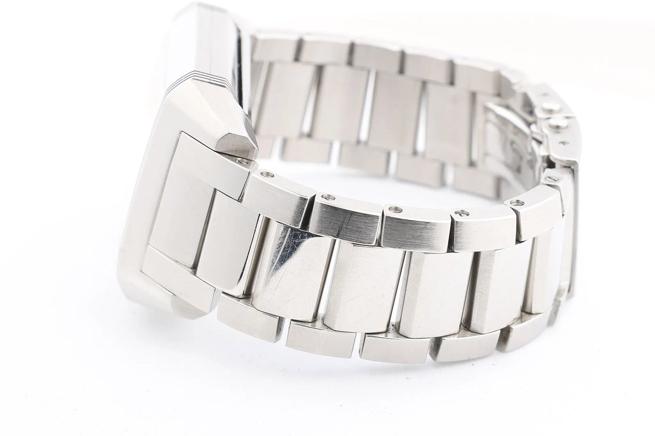 Jaeger-LeCoultre Jaeger-LeCoultre Reverso Q 7008120 SS SS AT Silver-Face Watch Zilver