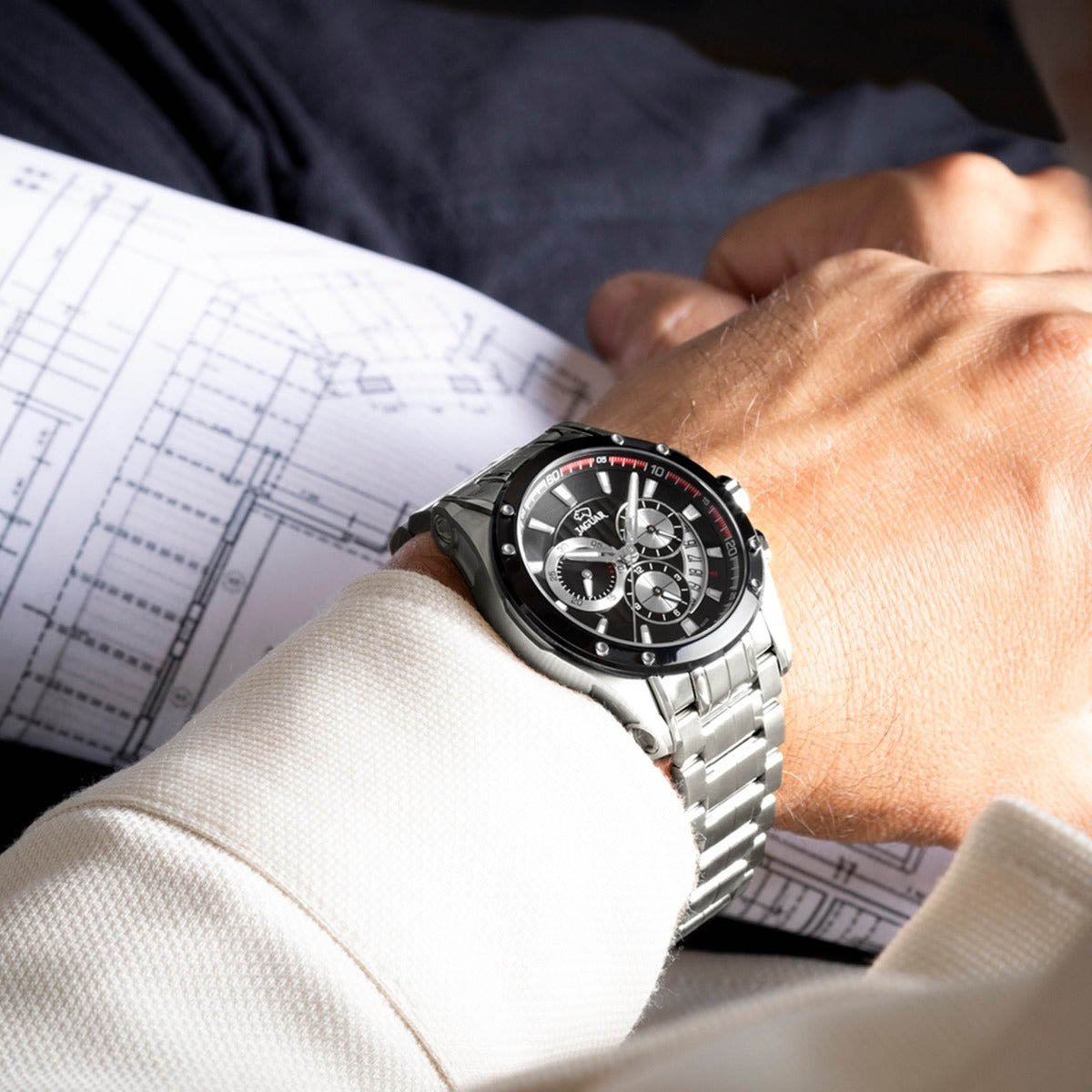 Jaguar - Horloge - Goud Zilver